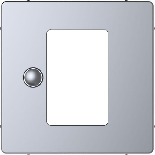 Merten Zentralplatte Edelstahl System Design