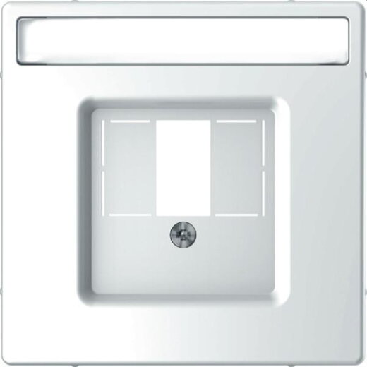 Merten Zentralplatte Lotosweiss System Design