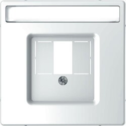 Merten Zentralplatte Lotosweiss System Design