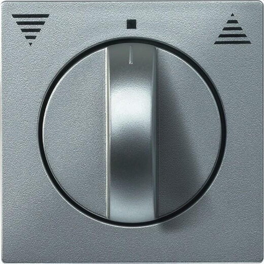 Merten Zentralplatte 569860 aluminium SYSTEM M