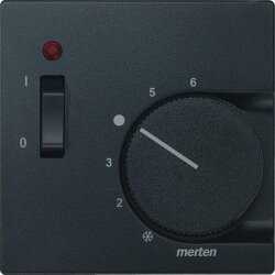 Merten Zentralplatte 536114 anthrazit SYSTEM M