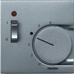 Merten Zentralplatte 536160 aluminium SYSTEM M