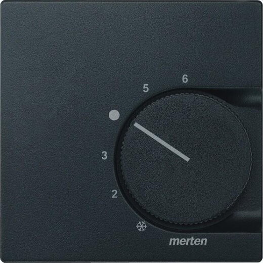 Merten Zentralplatte 536214 anthrazit SYSTEM M