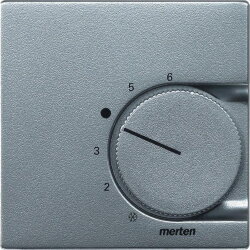 Merten Zentralplatte 536260 aluminium SYSTEM M