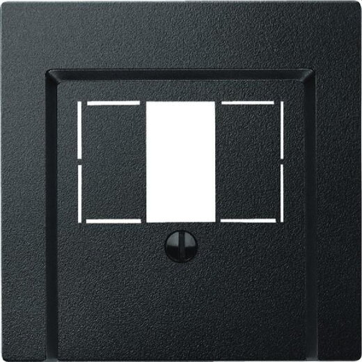 Merten Zentralplatte 297914 anthrazit SYSTEM M