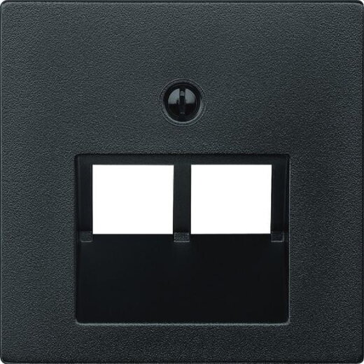 Merten Zentralplatte 298014 anthrazit SYSTEM M