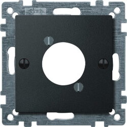 Merten Zentralplatte 468914 anthrazit System M