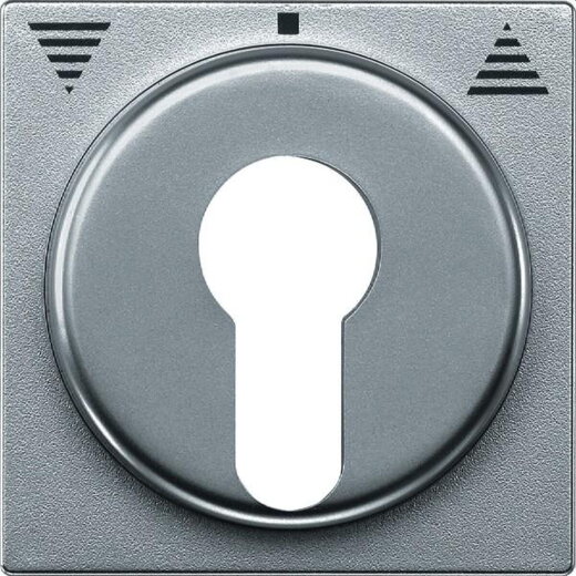 Merten Zentralplatte 319360 aluminium System M