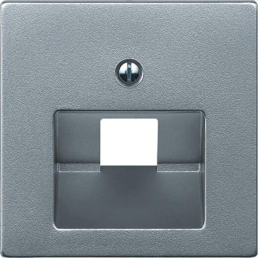 Merten Zentralplatte 298360 aluminium System M