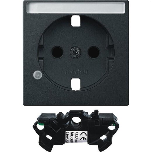 Merten Zentralplatte MEG2333-0414 anthrazit System M