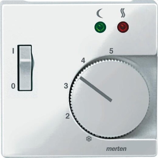 Merten Zentralplatte 534919 polarweiss glaenzend System M