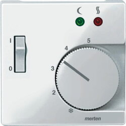 Merten Zentralplatte 534919 polarweiss glaenzend System M