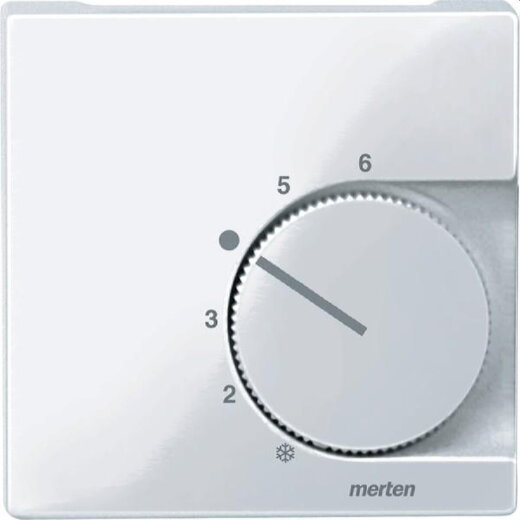 Merten Zentralplatte 534725 aktivweiss glaenzend System M