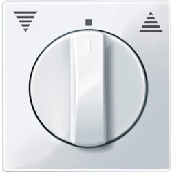 Merten Zentralplatte 567125 aktivweiss glaenzend System M