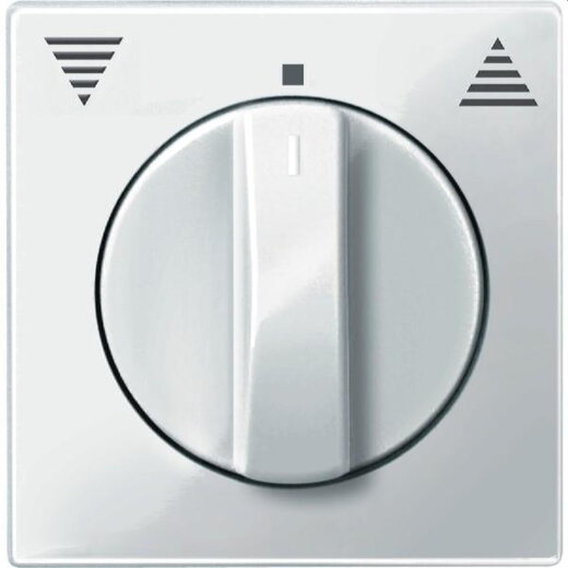 Merten Zentralplatte 567119 polarweiss glaenzend System M