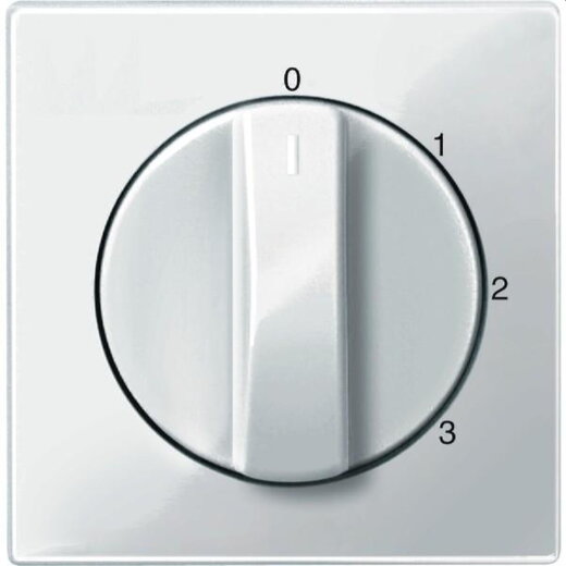 Merten Zentralplatte 567219 polarweiss glaenzend System M