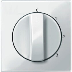 Merten Zentralplatte 567219 polarweiss glaenzend System M