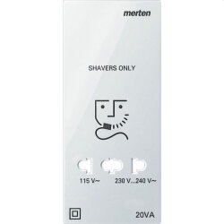 Merten Zentralplatte 213619 polarweiss glaenzend System M