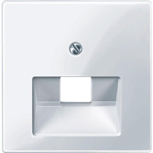 Merten Zentralplatte 296225 aktivweiss glaenzend System M