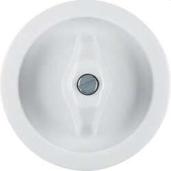 Berker Zentralstück M31647 polarweiss glaenzend