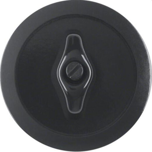 Berker Zentralstück M3164701 schwarz glaenzend