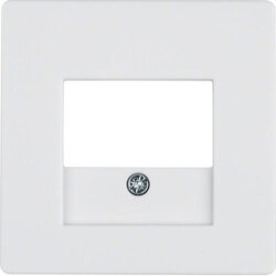 Berker Zentralstück M310336089 polarweiss samt