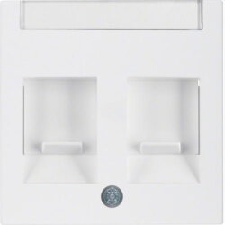 Berker Zentralstück M311811909 polarweiss matt