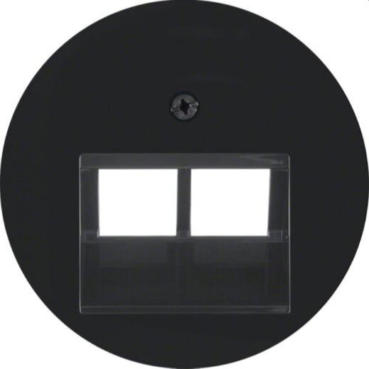 Berker Zentralstück M314092045 schwarz glaenzend