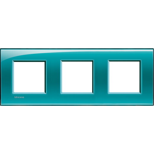 Bticino Rahmen LNA4802M3VD grün 3x2-modulig