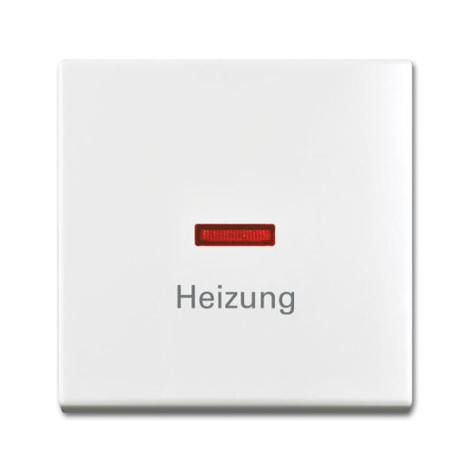 Busch-Jaeger Wippe 1789 H-914 Kalotte rot Heizung