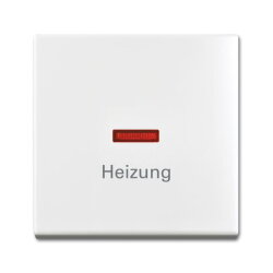 Busch-Jaeger Wippe 1789 H-914 Kalotte rot Heizung