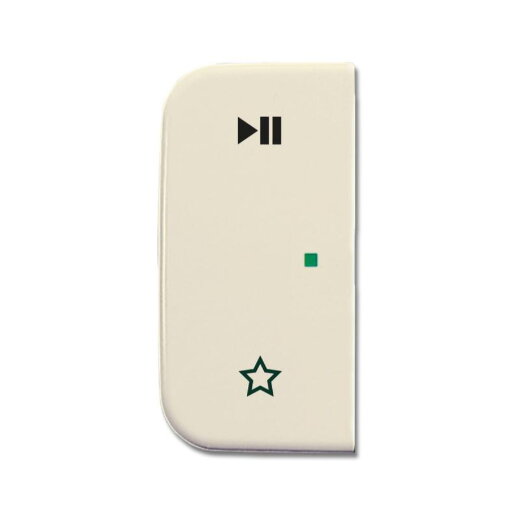 Busch-Jaeger Wippe 6237-21-212 2fach links Play/Pause