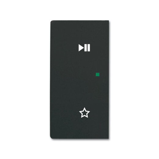 Busch-Jaeger Wippe 6237-21-885 2fach links Play/Pause