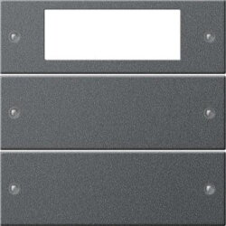 Gira Set 219228 2fach Plus System 55 anthrazit