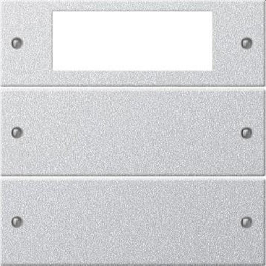 Gira Set 219226 2fach Plus System 55 Farbe Alu