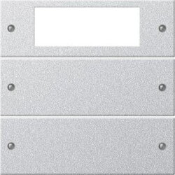 Gira Set 219226 2fach Plus System 55 Farbe Alu