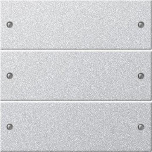 Gira Set 218326 3fach System 55 Farbe Alu