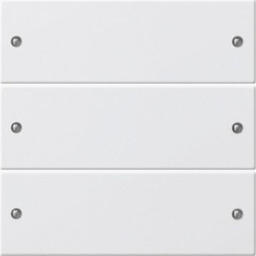 Gira Set 218327 3fach System 55 reinweiss matt