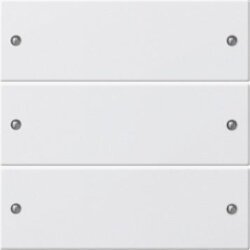 Gira Set 218327 3fach System 55 reinweiss matt