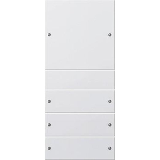 Gira Set 218403 4fach System 55 reinweiss