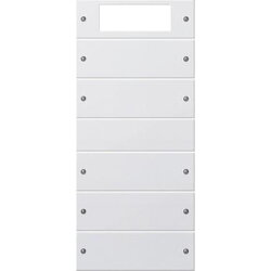 Gira Set 219503 5fach Plus System 55 reinweiss