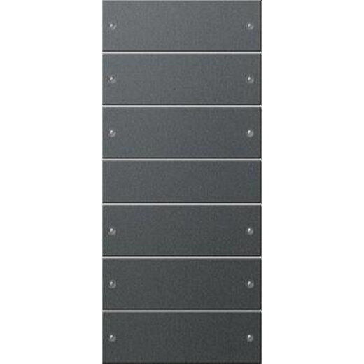 Gira Set 218628 6fach System 55 anthrazit