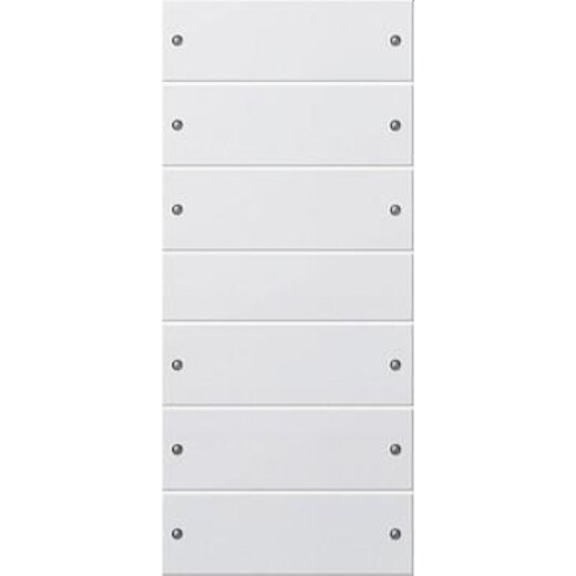 Gira Set 218603 6fach System 55 reinweiss