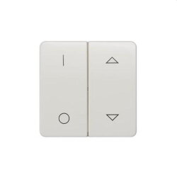 Siemens Serienwippe 2fach mit Symbolen titanweiss 5TG7813