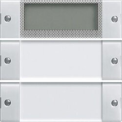 Gira Set 0214203 2fach plus m. B-Feld rw