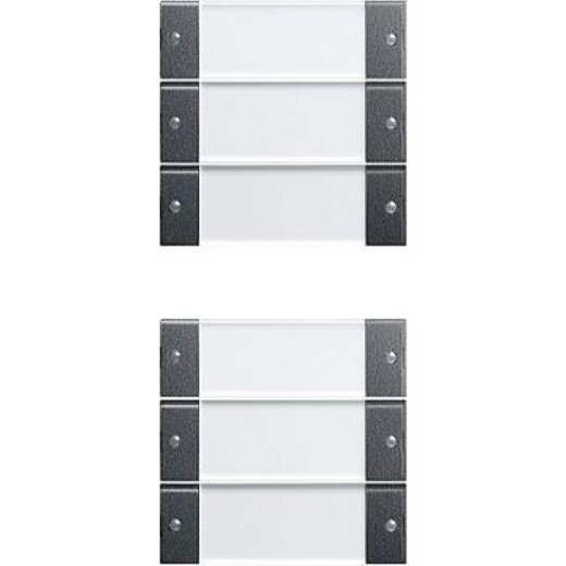 Gira Set 213628 6fach BSF System 55 Klar/ant