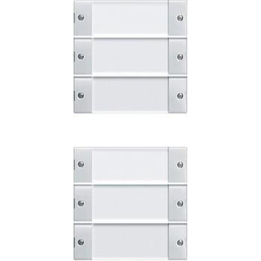 Gira Set 213603 6fach BSF System 55 Klar/rw