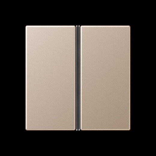 Jung Tastensatz 2fach, F40, Serie A, champagner A402TSACH