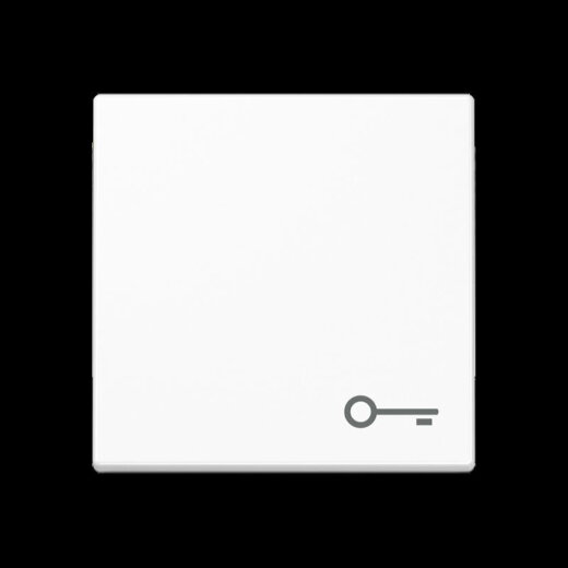 Jung Wippe, Symbol Tür, Thermoplast, Serie A, alpinweiß A590BFTWW