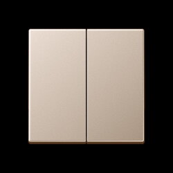 Jung Wippe 2fach, Serie A, champagner A595CH